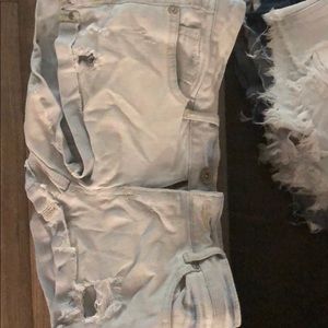 jean shorts